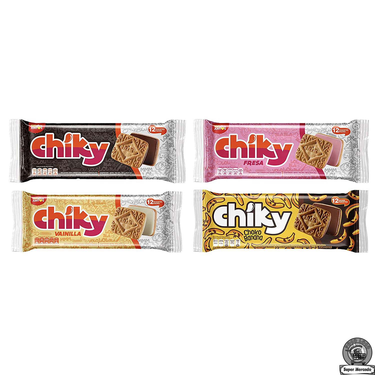 Chiky Chocolate Filling Cookies